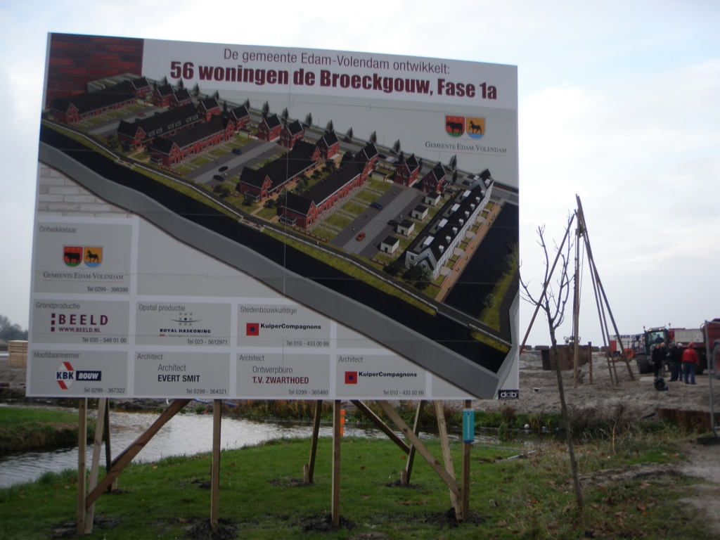 De Broeckgouw in Volendam De Broeckgouw in Volendam